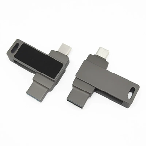 أفضل محرك أقراص فلاش <span class=keywords><strong>USB</strong></span> ثنائي الواجهة من نوع C ذو أداء عالٍ |   256 جيجابايت / 512 جيجابايت |   شعار مضيء |   تخزين <span class=keywords><strong>OTG</strong></span> للهواتف المحمولة وأجهزة الكمبيوتر - Product Image 4