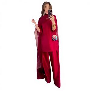 Robe de soirée entièrement cousue, robes décontractées pour femmes, nouvelle arrivée, robes traditionnelles pakistanaises Farshi Shalwar Qameez, best-sellers - Product Image 1