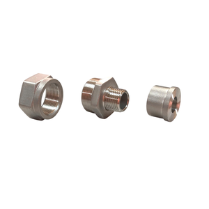 MYUNY Raccord union en acier inoxydable de 3/4 pouces avec logo personnalisé Raccords de tuyauterie lisses de haut niveau et parfaits pour la plomberie. - Product Image 1