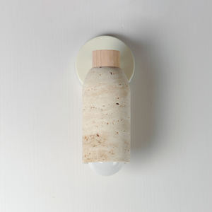 The Pompeii 1-<b>Light</b> Modern Wall Sconce for Bathroom Middle Size Refined Organic Lighting <b>Fixture</b> - Product Image 1