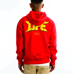 Ventes en gros de sweats à capuche en molleton surdimensionnés pour hommes, nouvelle conception, impression personnalisée, coupe et couture, sweat à capuche en coton noir - Product Image 6