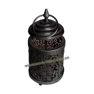 Top Selling Modern Iron Metal Handmade <b>Christmas</b> Decorative Candle <b>Lanterns</b> for Home Wedding Gift Decor - Product Image 2