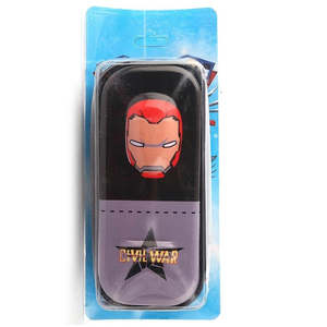 Estuche para lápices Iron Man - Negro - Product Image 2