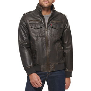 Chaqueta de Cuero de Oveja Genuina con Logotipo Personalizado, Color Sólido, Prenda Exterior Moderna, Chaquetas de Cuero de Alta Calidad para Hombre - Product Image 1