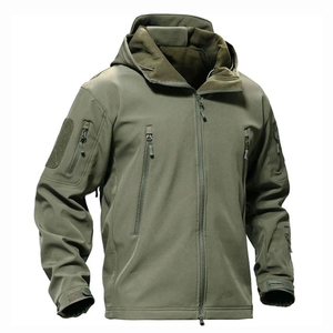Chaqueta Bomber Softshell con Capucha para Hombre, Personalizada, Abrigada para Invierno, Impermeable, Transpirable, Cortavientos, para Senderismo y Actividades al Aire Libre - Product Image 3