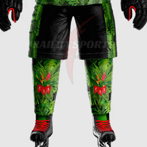 Uniforme de Hockey sobre Hielo Personalizado Profesional de Poliéster de Alta Calidad, Servicio OEM, Nombre del Equipo, Uniforme con Patrón en Blanco - Product Image 6