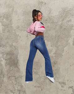 Slim Jeans Mujeres Skinny High Waisted High Quality Trendy Jeans High Street Women s Jeans - Product Image 4