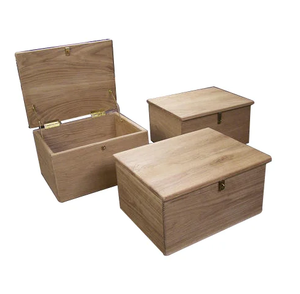 Caja de Joyería de Madera Sin Pulir, Diferentes Tamaños, Color Natural, Hecha a Medida, Excelente Caja de Joyería de Madera - Product Image 4