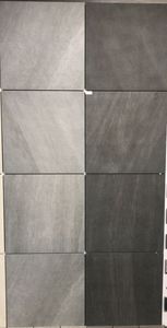 Moderno 60x60 Azulejos de porcelana antideslizantes para exteriores 20mm Textura sólida Función de ladrillo refractario antibacteriano 2cm de espesor para exteriores - Product Image 6