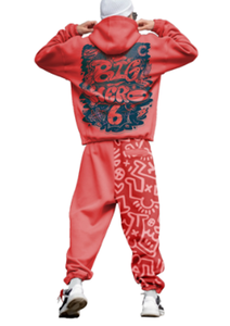 Alta calidad de encargo de diseño de moda Multi Panel Jogger Sets Chándal rompevientos chándal para hombre - Product Image 6