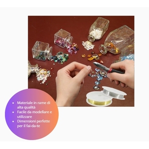 Lot de 18 rouleaux de fil de cuivre pour bijoux, 0,5 mm (calibre 24), 6 couleurs (3 par couleur), pour bracelets, boucles d'oreilles, composants de bijoux DIY - Product Image 3