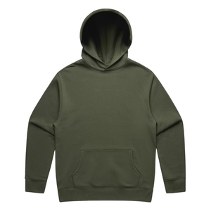 Sweat à capuche unisexe en molleton de coton vert olive, sweat-shirt à capuche décontracté d'hiver, streetwear, couleur unie, fabricant en gros - Product Image 1
