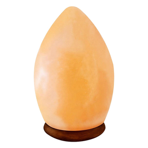 โคมไฟเกลือหิมาลัยสีชมพูแกะสลักรูปทรงไข่รูปทรงเรขาคณิตตกแต่งด้วยความรักสไตล์ฮวงจุ้ย - Product Image 1