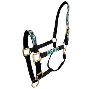 Harnais complet d'endurance pour cheval en cuir avec logo personnalisé, harnais équestre personnalisé, harnais synthétique avec logo personnalisé - Product Image 1