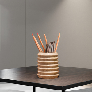 Porte-stylo en marbre moderne Organisateur de bureau fait à la main Papeterie de bureau élégante Qualité supérieure Approvisionnement mondial direct d'usine - Product Image 5