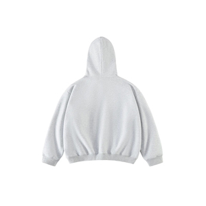 Sweat à capuche pour femme, épais, ample, avec logo personnalisé, couleur unie, en molleton, pour homme, unisexe, en coton, surdimensionné, sweat à capuche pour femme - Product Image 2