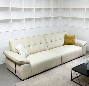 Divano in Ecopelle OEM ODM, Design Modulare Versatile, Divano Componibile per Soggiorno, <span class=keywords><strong>Arredamento</strong></span> Personalizzabile - Product Image 3