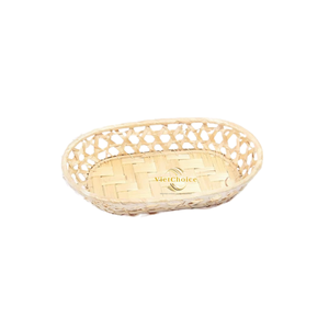 Traditional Bamboo <b>Basket</b> Handmade Natural Woven <b>Basket</b> for Multipurpose Use - Product Image 6