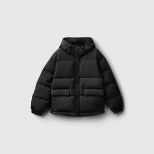 Manteau d'hiver pour femmes haut de gamme col haut à capuche matelassé doudoune respirant grande taille conception pour chaleur confort OEM - Product Image 5