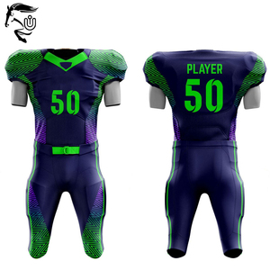 Mejores ventas camisetas y pantalones de fútbol americano personalizados uniformes deportivos de alta calidad a bajo precio último diseño - Product Image 1