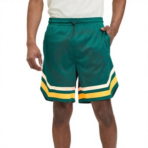 Venta al por mayor de pantalones cortos de algodón de verano para los hombres Streetwear estilo Hip Hop Vintage logotipo personalizado Digital deportes Casual entrenamiento - Product Image 1