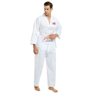 High Quality 100% Cotton Taekwondo & Judo Uniform Professional Custom Logo Martial Arts Wear for <b>Karate</b> - Product Image 4