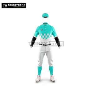 Uniformes d'équipes de baseball Impression par sublimation personnalisée Ensemble de pantalons de baseball en jersey vierge pour hommes Vêtements de l'équipe personnalisés pour jeunes - Product Image 3