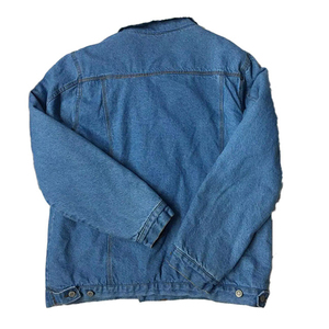 OEM/ODM Wholesale High Quality Street Wear Coat Custom <b>Jeans</b> Jackets Full Long Sleeve Button <b>Men</b> Denim Jacket Utility & Quality - Product Image 2