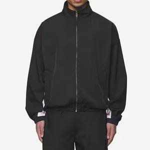 Chaqueta Cortavientos Ligera Personalizada, Conjunto Deportivo Urbano para Hombre, Primavera, Transpirable, Exterior de Nailon con Bordado Estampado, Conjunto de Invierno - Product Image 2