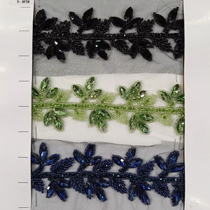 Elegant Intricate Embroidery Brooch Lace Decorative Trim for <b>Clothing</b> <b>and</b> Fashion <b>Accessory</b> Embellishments - Product Image 1