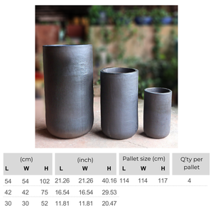 Pots en argile émaillée de haute qualité pour la décoration de restaurant d'hôtel de jardin rustique à la maison Jardinières extérieures produites en usine pour les plantes - Product Image 2