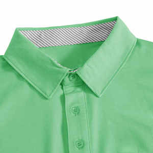Camisas de Manga Corta para Hombre, Corte Slim Fit, 100% Algodón, Última Moda de Verano, Patrón Bordado, Servicios OEM - Product Image 5