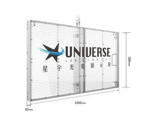 Mur transparent programmable du fabricant taïwanais P2.81 P3.91 LED - Product Image 3