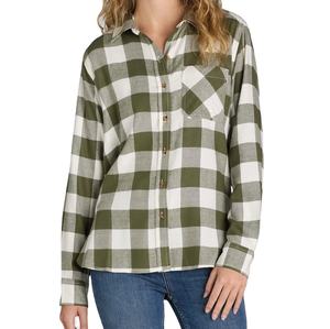 Impression personnalisée T-shirt à manches longues broderie bouton chemise à carreaux Boxy chemises en flanelle respirant en gros de bonne qualité - Product Image 1