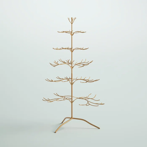 Árbol de Navidad de hierro personalizado de diseño moderno 2023 para exhibir colgantes decorativos para árboles - Product Image 1