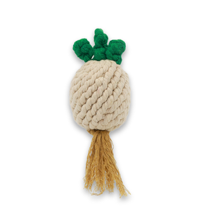 Jouet pour chat en forme d'oignon, fait main, écologique, en peluche, style dessin animé, pour chats et animaux de compagnie, livré dans un sac en plastique - Product Image 1