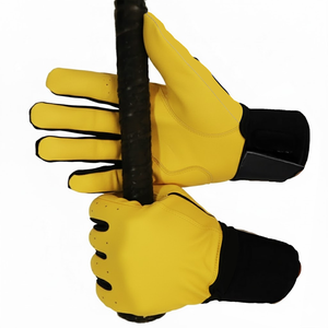 Gants de frappe de baseball professionnels réglables, sangle de poignet sécurisée, légers, durables, en matériau respirant pour l'entraînement et les matchs - Product Image 1