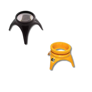 Lupa de soporte portátil 2.5X Lupa pequeña manos libres 3X con función + 16D - Product Image 1