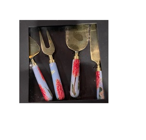 Ensemble de fromage et couteaux en laiton de fournisseur en gros écologique pour restaurant et hôtel Ensemble de fromage en laiton - Product Image 6