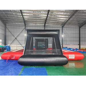 Campo de fútbol inflable de PVC de calidad comercial, portátil, para parques de atracciones, tamaño personalizado, arena de juegos, cancha deportiva. - Product Image 4