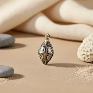 Perle <span class=keywords><strong>di</strong></span> Diamante Sciolte per Gioielli Artigianali in Argento Sterling - Product Image 3