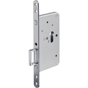 Circular Bolt Lock 353 with <b>Spring</b> Handle PZ Silver Rounded 20 X 260 mm BKS - Product Image 1