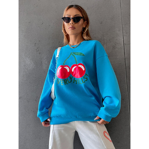Sudaderas con capucha de hombro caído para mujer: Ajuste extragrande de moda, cómodo y suave, ideal para el uso diario y la marca personalizada - Product Image 4