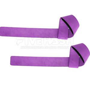 Sangles de musculation en cuir, sangles de soutien robustes pour entraînement avec poids lourds, sangles de musculation en cuir pour entraînement - Product Image 1