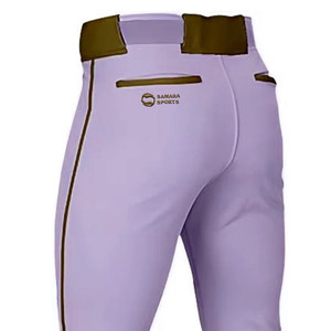 Pantalones de béisbol con logotipo personalizado transpirables de alta calidad y talla grande más vendidos, ropa deportiva de nuevo diseño para adultos - Product Image 5