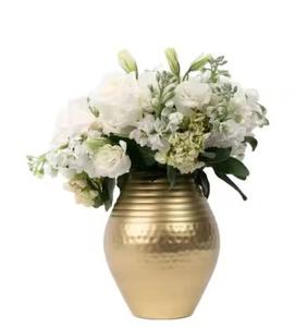 Florero de Aluminio Moderno de Lujo, Hecho a Mano, con Logotipo Personalizado, Diseño Atractivo, para Bodas, Fiestas, Hogares y Restaurantes, Gran Venta - Product Image 2