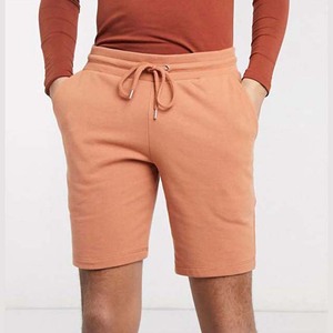 Pantalones cortos deportivos de algodón OEM para hombre, pantalones cortos deportivos de vellón cómodos para correr, pantalones cortos de sudor personalizados de secado rápido en todos los tamaños - Product Image 1