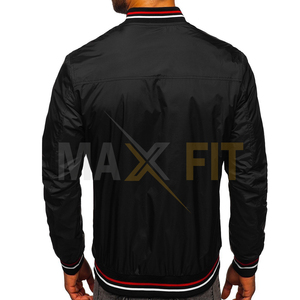 Chaqueta Bomber de invierno para hombre de la mejor calidad, tela de lona de estilo personalizado con cuello levantado, superventas, precio competitivo - Product Image 3
