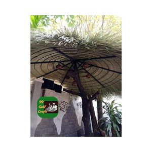 Toiture en chaume de palmier artificiel, résistante aux UV, imperméable, pour hutte tiki, gazebo, complexe hôtelier, structures d'ombrage extérieures - Product Image 6