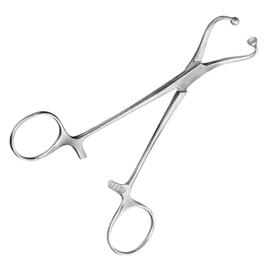 Pinces hémostatiques manuelles en acier inoxydable de haute qualité Pinces à serviettes à billes et à douille Utilisation dentaire Classe II Certifié CE - Product Image 4